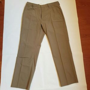 Men's Banana Republic Striped Brown Dress Pants